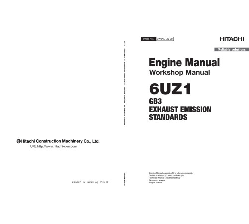 Cummins 6UZ1 (GB3 Exhaust Emission Standarts) Diesel Engine set of Service Manuals download Cummins 6UZ1 (GB3 Exhaust Emission Standarts) Diesel Engine set of Service Manuals download