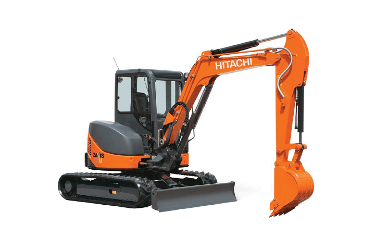 Hitachi Zaxis 50U-3, Zaxis 50U-3F, Zaxis 52U-3 and Zaxis 52U-3F Compact Excavator set of Parts Catalogs