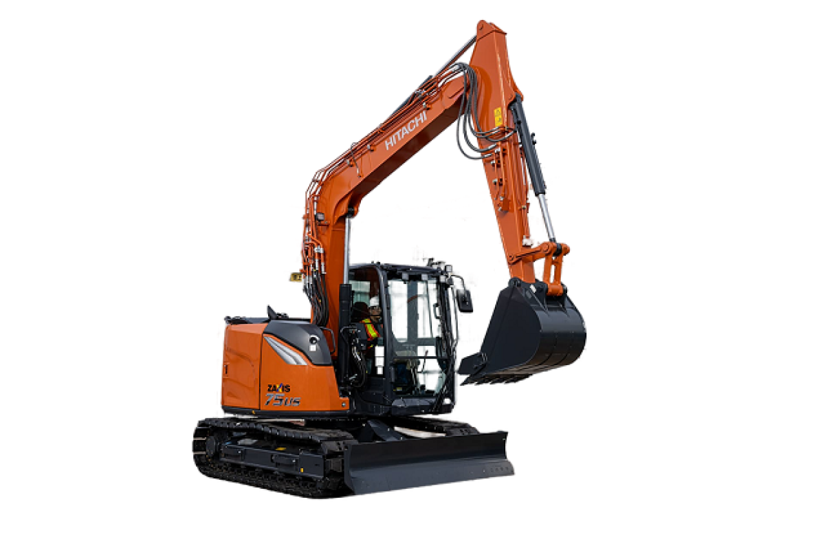 Hitachi Zaxis 75US-5A and Zaxis 85US-5A Compact Excavator set of Parts Catalogs