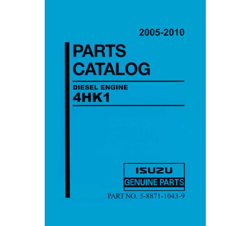 Hitachi Zaxis 250W-3 Wheeled Material Handler set of Parts Catalogs