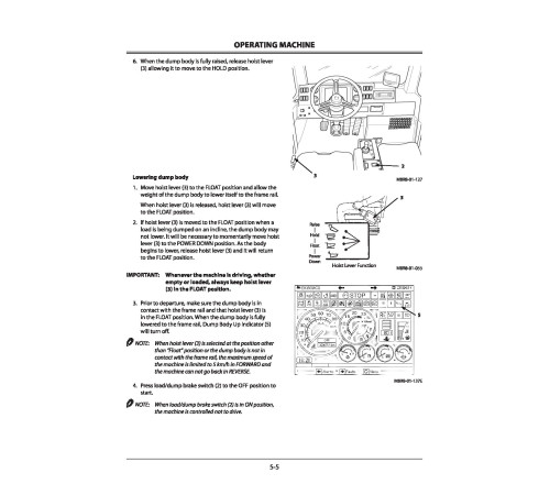 Hitachi EH3500AC-II Rigid Dump Truck set of Service Manuals