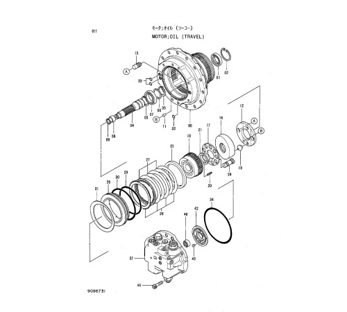 Hitachi EX120-2 Crawler Excavator set of Parts Catalogs
