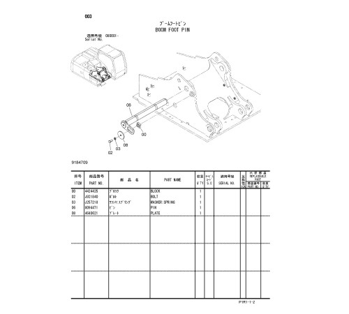 Hitachi Zaxis 120-3, Zaxis 130-3, Zaxis 130K-3 and Zaxis 130LCN-3 Crawler Excavator set of Parts Catalogs download Hitachi Zaxis 120-3, Zaxis 130-3, Zaxis 130K-3 and Zaxis 130LCN-3 Crawler Excavator set of Parts Catalogs download