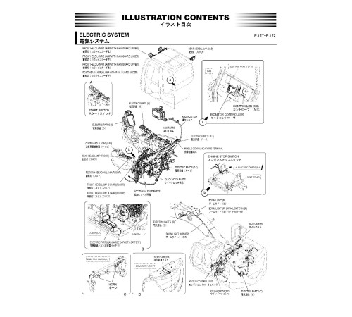 Hitachi Zaxis 225USRLC-5B Crawler Excavator set of Parts Catalogs Hitachi Zaxis 225USRLC-5B Crawler Excavator set of Parts Catalogs