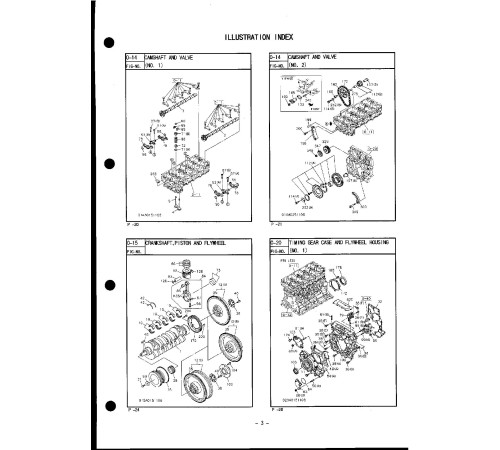 Hitachi Zaxis 140W-3 Wheel Excavator set of Parts Catalogs