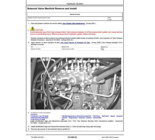 Hitachi Zaxis 350LC-5G (PIN. from 1FFDDEH1_ _C930001) Crawler Excavators set of Service Manuals download Hitachi Zaxis 350LC-5G (PIN. from 1FFDDEH1_ _C930001) Crawler Excavators set of Service Manuals download
