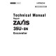 Hitachi Zaxis 35U-5N (PIN. from HCMADG60_ _0270003-) Compact Excavators set of Service Manuals download