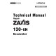 Hitachi Zaxis 130-6N Crawler Excavator set of Service Manuals