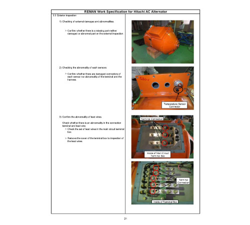 Hitachi EH3500AC-II Rigid Dump Truck set of Service Manuals
