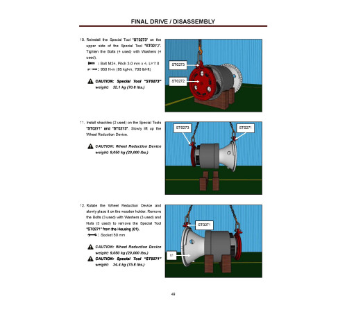 Hitachi EH3500AC-II Rigid Dump Truck set of Service Manuals