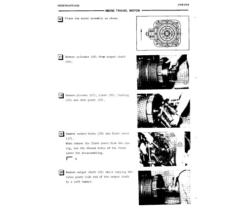 Hitachi EX1800-2 Hydraulic Excavator set of Service Manuals Hitachi EX1800-2 Hydraulic Excavator set of Service Manuals