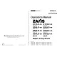 Hitachi Zaxis 250LC-6N Crawler Excavator set of Service Manuals