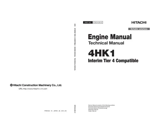 Hitachi Zaxis 210-5N and 210LC-5N Crawler Excavators (PIN. from 1FFDCJ70_ _E330001) set of Service Manuals Hitachi Zaxis 210-5N and 210LC-5N Crawler Excavators (PIN. from 1FFDCJ70_ _E330001) set of Service Manuals
