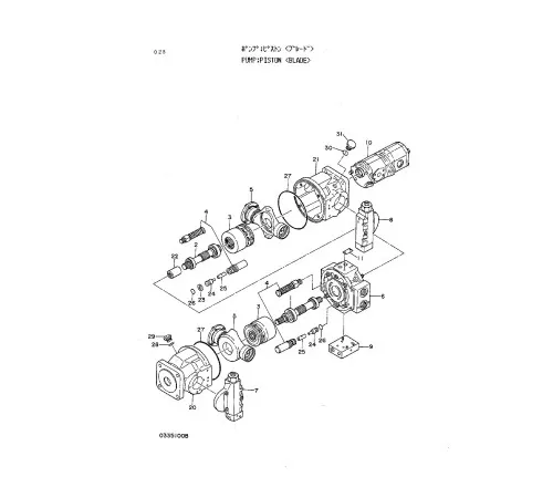 Hitachi EX60 Crawler Excavator set of Parts Catalogs Hitachi EX60 Crawler Excavator set of Parts Catalogs