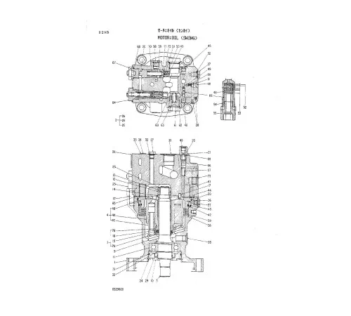 Hitachi EX60 Crawler Excavator set of Parts Catalogs Hitachi EX60 Crawler Excavator set of Parts Catalogs