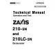 Hitachi Zaxis 210-5N and 210LC-5N Crawler Excavators (PIN. from 1FFDCJ70_ _E330001) set of Service Manuals