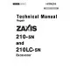 Hitachi Zaxis 210-5N and 210LC-5N Crawler Excavators (PIN. from 1FFDCJ70_ _E330001) set of Service Manuals