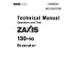 Hitachi Zaxis 130-5G (PIN. from 1FFDAGH0_ _C130001) Crawler Excavators set of Service Manuals download
