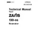 Hitachi Zaxis 130-5G (PIN. from 1FFDAGH0_ _C130001) Crawler Excavators set of Service Manuals download